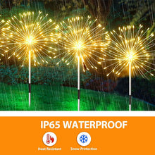 NEW Solar Firework Pathway Lights 420LED Outdoor Garden Decor Patio Lawn Landscape Yard Christmas Light