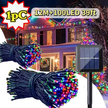 Solar Outdoor Christmas Light Waterproof Solar Outdoor Decoration Suitable for Garden Terrace Wedding Party Decoration