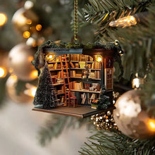 2024 Christmas Christmas Tree Decorations Acrylic Navidad Decoration Bookshelf Pendant Christmas Christmas Tree Decorations Tree Hanging Decorations Stacking Christmas Interior Decorations