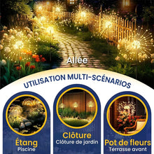 NEW Solar Firework Pathway Lights 420LED Outdoor Garden Decor Patio Lawn Landscape Yard Christmas Light