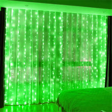 Holiday Decor Party Birthday Decoration LED 8 Mode Christmas Light USB Curtain String Light Garland Wedding Fairy Light Navidad