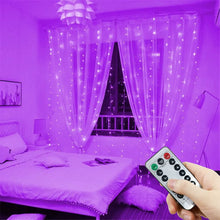 Holiday Decor Party Birthday Decoration LED 8 Mode Christmas Light USB Curtain String Light Garland Wedding Fairy Light Navidad