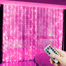 Holiday Decor Party Birthday Decoration LED 8 Mode Christmas Light USB Curtain String Light Garland Wedding Fairy Light Navidad