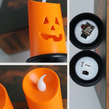 Halloween Pumpkin Lights Halloween LED Candle Light Halloween Decoration Pum-Pkin Lantern Pumpkin Decorations