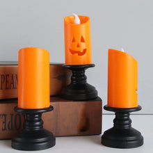Halloween Pumpkin Lights Halloween LED Candle Light Halloween Decoration Pum-Pkin Lantern Pumpkin Decorations
