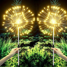 NEW Solar Firework Pathway Lights 420LED Outdoor Garden Decor Patio Lawn Landscape Yard Christmas Light
