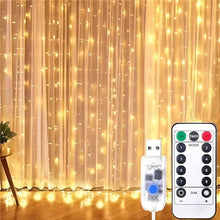 Garland Wedding Fairy Light LED Christmas Light USB Plug Curtain String Lamp Holiday Decor Party Birthday Wall Decoration