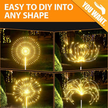 NEW Solar Firework Pathway Lights 420LED Outdoor Garden Decor Patio Lawn Landscape Yard Christmas Light