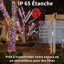 Solar Outdoor Christmas Light Waterproof Solar Outdoor Decoration Suitable for Garden Terrace Wedding Party Decoration
