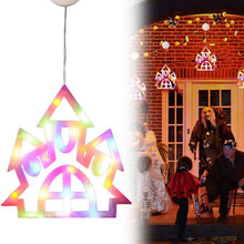 Halloween Decorative Fairy Lights Halloween Window Silhouette Lights Halloween Window Light Cute Halloween Decoration Light