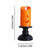Halloween Pumpkin Lights Halloween LED Candle Light Halloween Decoration Pum-Pkin Lantern Pumpkin Decorations