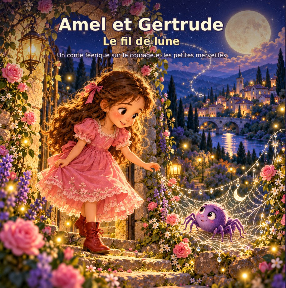 Amel et Gertrude — Le fil de lune